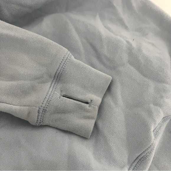 Abercrombie Kids Graphic Unisex Size (13/14) Sweatshirt with Hoodie Blue - Picture 12 of 12